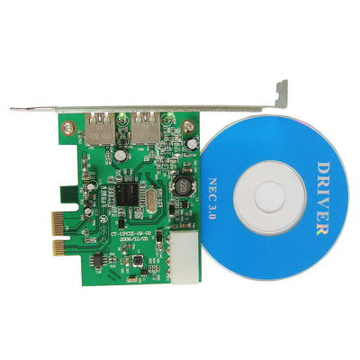 PCI Express to 2 Ports USB 3.0 PCI Adapter Card - Add-on Cards by PMC Jewellery | Online Shopping South Africa | PMC Jewellery | Buy Now Pay Later Mobicred