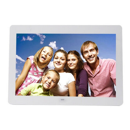 14 inch LED Display Multi-media Digital Photo Frame with Holder & Music & Movie Player, Support USB / SD / MS / MMC Card Input(White) - 11-15 inch by PMC Jewellery | Online Shopping South Africa | PMC Jewellery | Buy Now Pay Later Mobicred