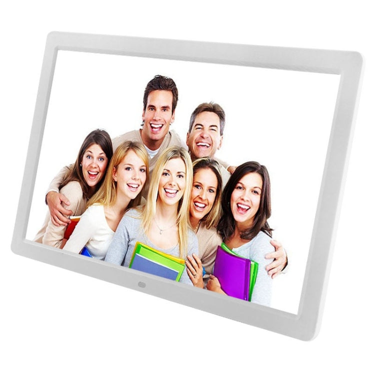 17 inch HD 1080P LED Display Multi-media Digital Photo Frame with Holder & Music & Movie Player, Support USB / SD / MS / MMC Card Input(White) - 15 inch Above by PMC TechLife | Online Shopping South Africa | PMC TechLife | Buy Now Pay Later Mobicred
