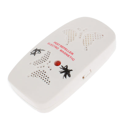 Ultrasonic Electronics Insecticide with Two Steps of Adjustable, White (EU Plug) - Repellents by PMC Jewellery | Online Shopping South Africa | PMC Jewellery | Buy Now Pay Later Mobicred