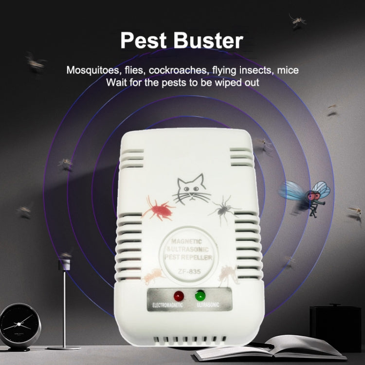 Electromagnetic & UltraSonic Pest Repeller(Grey) - Repellents by PMC Jewellery | Online Shopping South Africa | PMC Jewellery | Buy Now Pay Later Mobicred