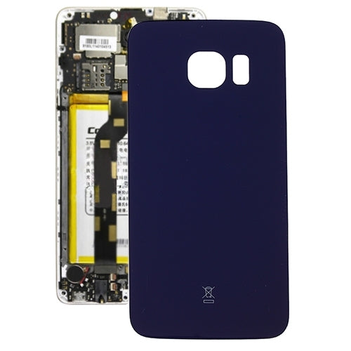 For Galaxy S6 Edge / G925 Original Battery Back Cover (Dark Blue) - Back Cover by PMC Jewellery | Online Shopping South Africa | PMC Jewellery | Buy Now Pay Later Mobicred