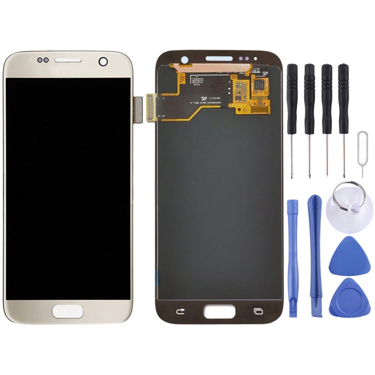 Original LCD Display + Touch Panel for Galaxy S7 / G9300 / G930F / G930A / G930V, G930FG, 930FD, G930W8, G930T, G930U(Gold) - free shipping - PMc TechLife - Order now!
