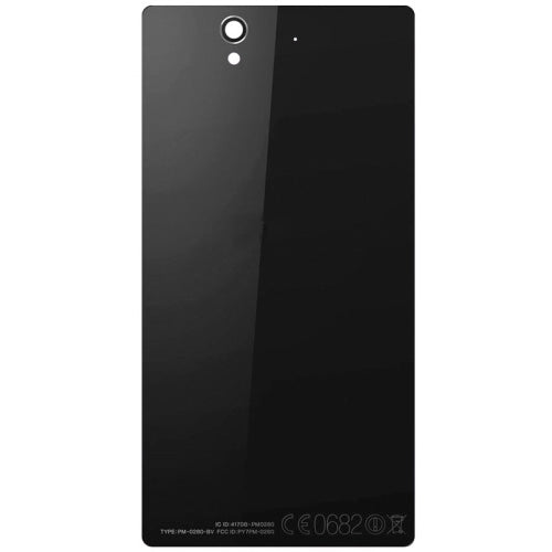 Original Housing Back Cover for Sony Xperia Z / L36h / Yuga / C6603 / C660x / L36i / C6602(Black) - Back Cover by PMC Jewellery | Online Shopping South Africa | PMC Jewellery | Buy Now Pay Later Mobicred