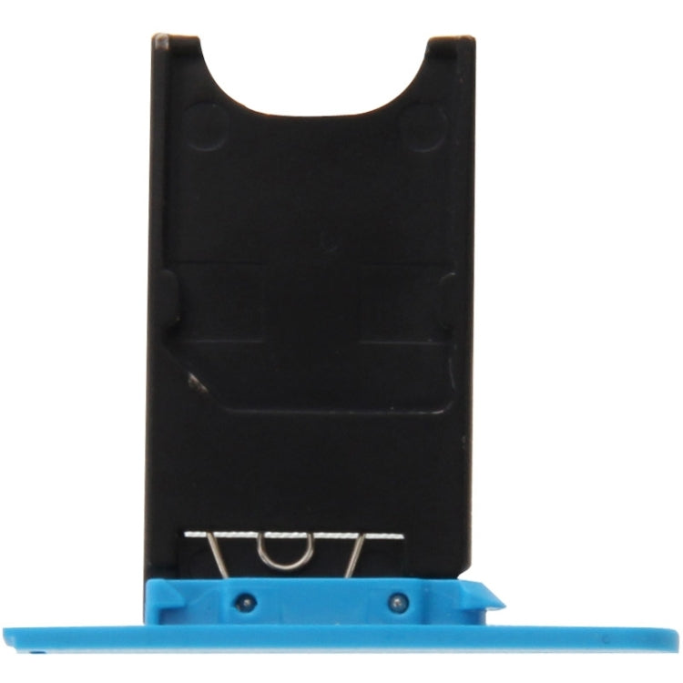 SIM Card Tray  for Nokia Lumia 800(Blue) - Flex Cable by PMC Jewellery | Online Shopping South Africa | PMC Jewellery | Buy Now Pay Later Mobicred