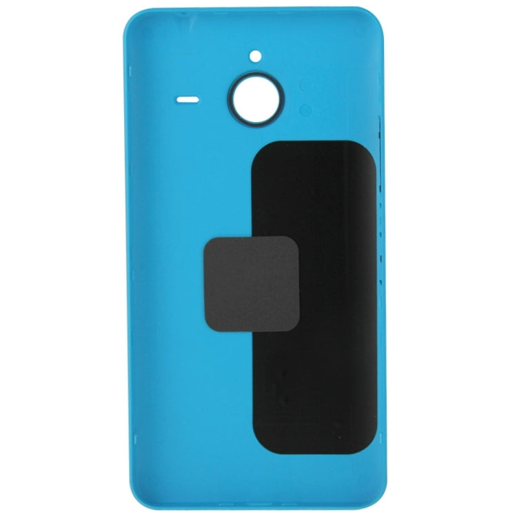 Frosted Surface Plastic Back Housing Cover  for Microsoft Lumia 640XL(Blue) - Back Cover by PMC Jewellery | Online Shopping South Africa | PMC Jewellery | Buy Now Pay Later Mobicred