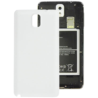 For Galaxy Note III / N9000 Litchi Texture Original Plastic Battery Cover (White) - Back Cover by PMC Jewellery | Online Shopping South Africa | PMC Jewellery | Buy Now Pay Later Mobicred