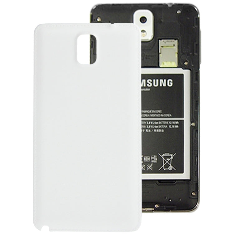 For Galaxy Note III / N9000 Litchi Texture Original Plastic Battery Cover (White) - Back Cover by PMC Jewellery | Online Shopping South Africa | PMC Jewellery | Buy Now Pay Later Mobicred