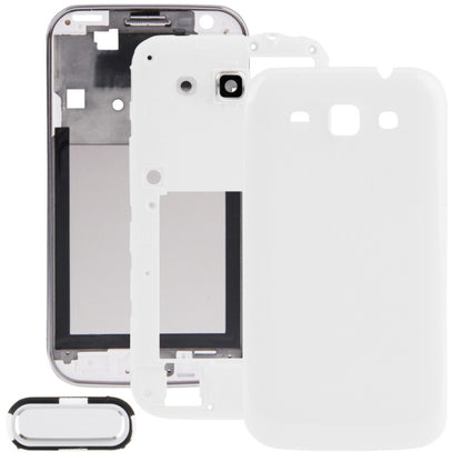 For Galaxy Win i8550 / i8552 Full Housing Faceplate Cover  (White) - Back Cover by PMC Jewellery | Online Shopping South Africa | PMC Jewellery | Buy Now Pay Later Mobicred