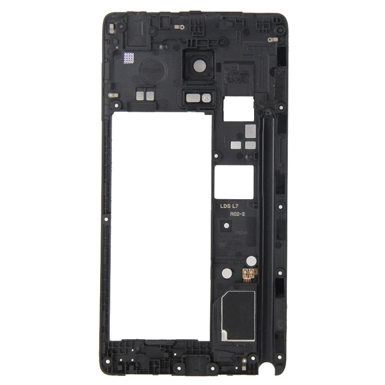 For Galaxy Note Edge / N915 Middle Frame Bezel / Rear Housing  (Black) - Frame Bezel Plate by PMC Jewellery | Online Shopping South Africa | PMC Jewellery | Buy Now Pay Later Mobicred