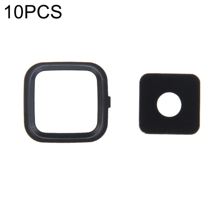 For Galaxy Note 4 / N910 10pcs Camera Lens Cover  (Black) - Camera by PMC Jewellery | Online Shopping South Africa | PMC Jewellery