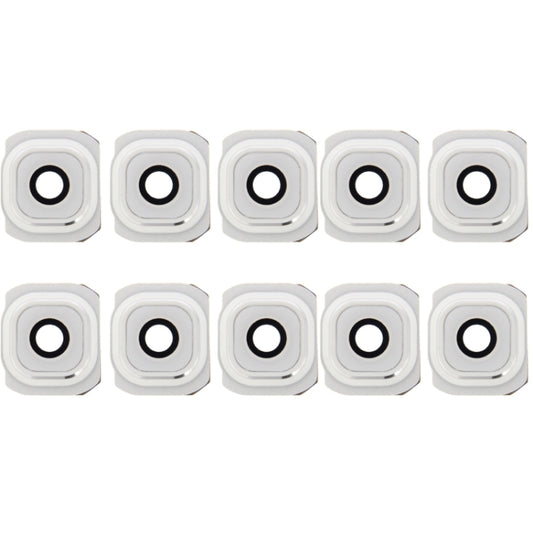 For Galaxy S6 / G920F 10pcs Camera Lens Cover  (White) - Camera by PMC Jewellery | Online Shopping South Africa | PMC Jewellery