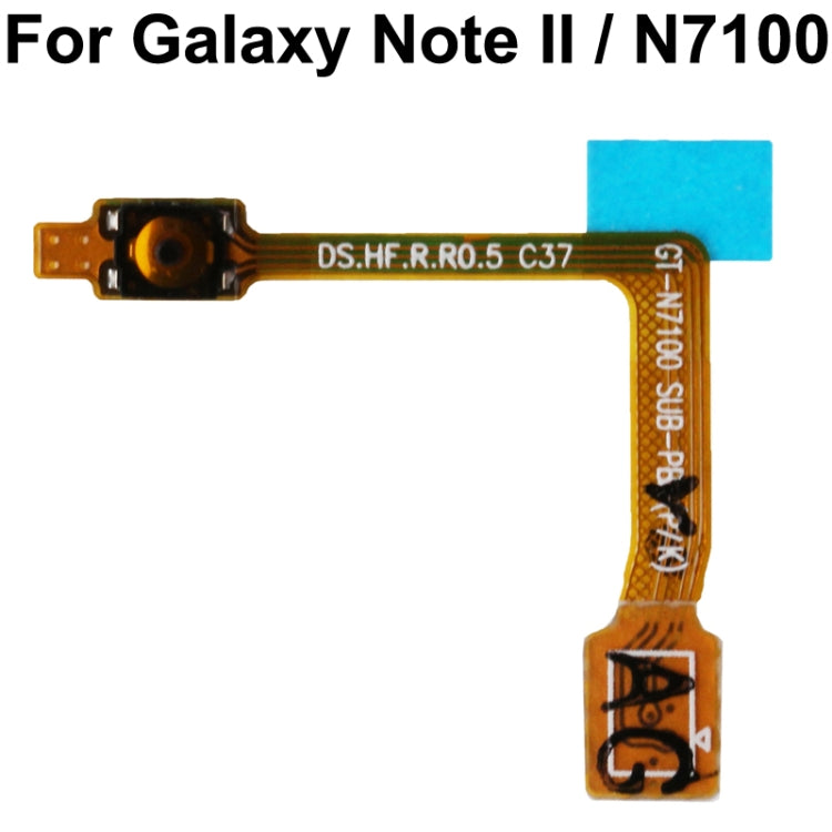 For Galaxy Note II / N7100 Original Power Button Flex Cable - free shipping - PMc TechLife - Order now!
