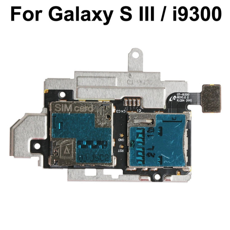 For Galaxy S III / i9300 Original Card Socket Flex Cable - Card Socket by PMC Jewellery | Online Shopping South Africa | PMC Jewellery | Buy Now Pay Later Mobicred