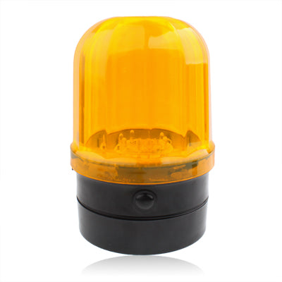 6-LED Flash Strobe Warning Light for Auto Car with Strong Magnetic Base (Yellow + Black) - Warning Lights by PMC Jewellery | Online Shopping South Africa | PMC Jewellery | Buy Now Pay Later Mobicred