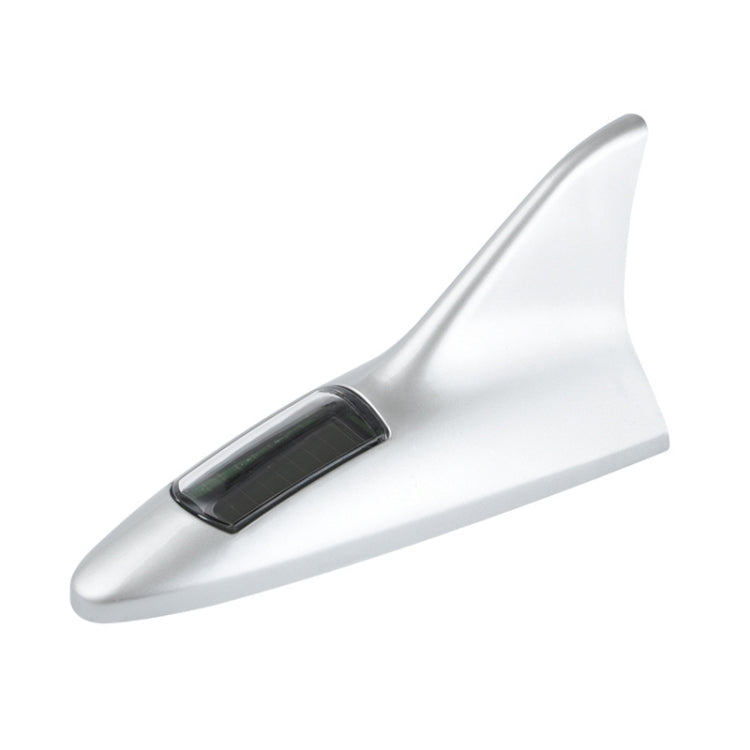 Solar Shark Fin High-positioned Alarm Light(Silver) - Warning Lights by PMC Jewellery | Online Shopping South Africa | PMC Jewellery | Buy Now Pay Later Mobicred