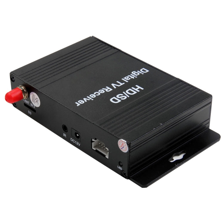High Speed ISDB-T Mobile Digital Car TV Receiver, Suit for Brazil / Peru / Chile etc. South America Market(Black) - DVB-T & Analog Solutions by PMC TechLife | Online Shopping South Africa | PMC TechLife | Buy Now Pay Later Mobicred