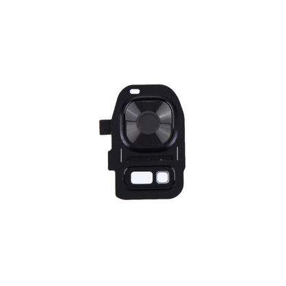 For Galaxy S7 / G930 10pcs Rear Camera Lens Cover + Flashlight Bracker (Black) - Camera by PMC Jewellery | Online Shopping South Africa | PMC Jewellery | Buy Now Pay Later Mobicred