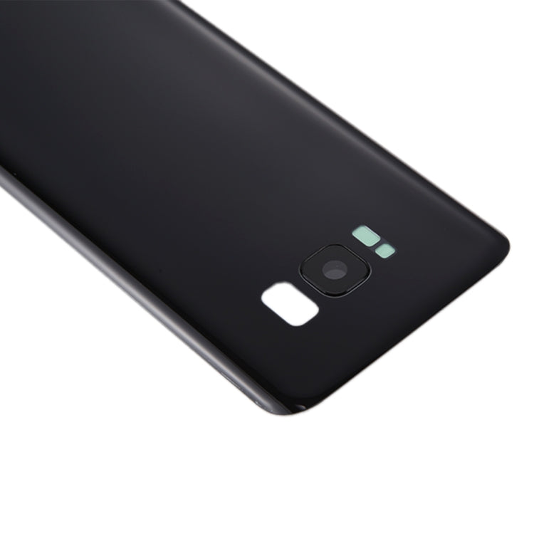 For Galaxy S8+ / G955 Battery Back Cover with Camera Lens Cover & Adhesive (Black) - free shipping - PMc TechLife - Order now!