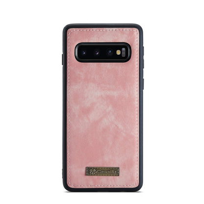 For Samsung Galaxy S10+ CaseMe-008 Detachable Multifunctional Flip Leather Phone Case(Pink) - Galaxy Phone Cases by CaseMe | Online Shopping South Africa | PMC Jewellery | Buy Now Pay Later Mobicred