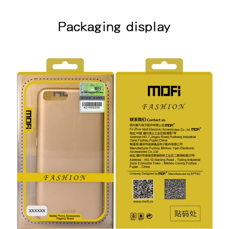 MOFI Frosted PC Ultra-thin Full Coverage Case for Galaxy A30 (Gold) - Galaxy Phone Cases by MOFI | Online Shopping South Africa | PMC Jewellery