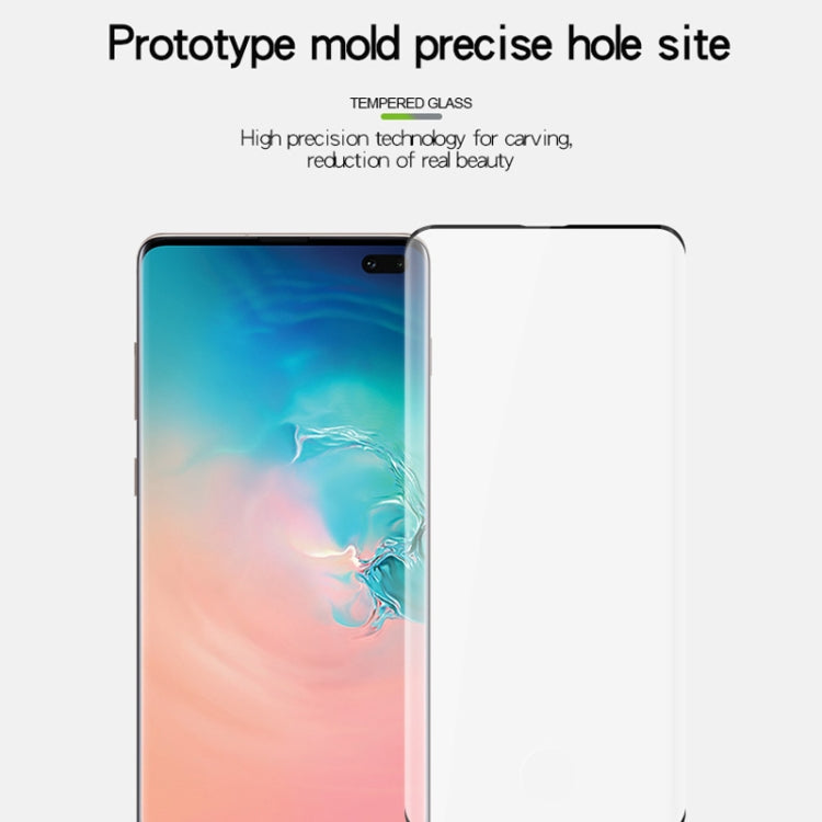 MOFI 9H 3D Curved Heat Bending Full Screen Tempered Glass Film for Galaxy S10+ - Galaxy Tempered Glass by MOFI | Online Shopping South Africa | PMC Jewellery