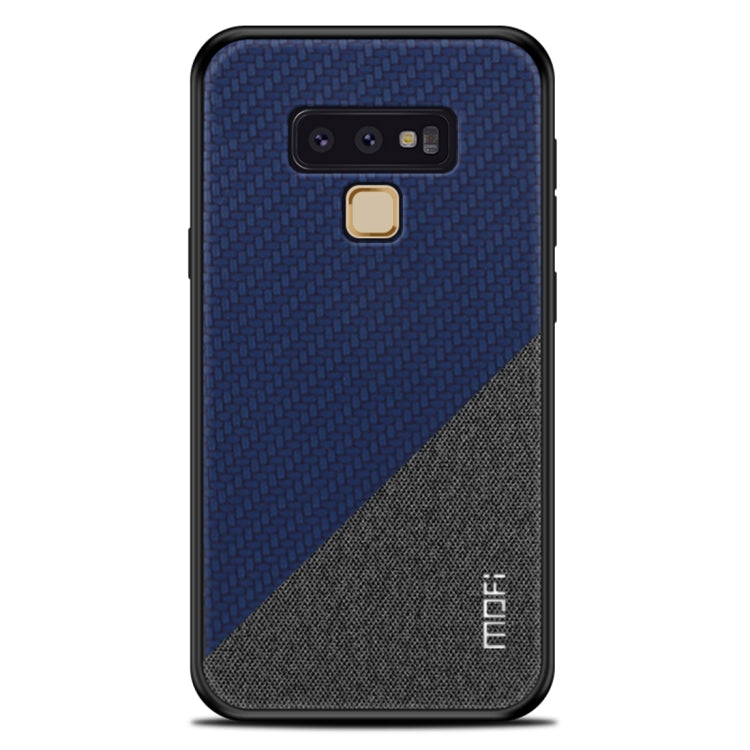 MOFI Honors Series Full Coverage TPU + PC + Cloth Pasted Case for Galaxy Note 9(Blue) - Galaxy Phone Cases by MOFI | Online Shopping South Africa | PMC Jewellery