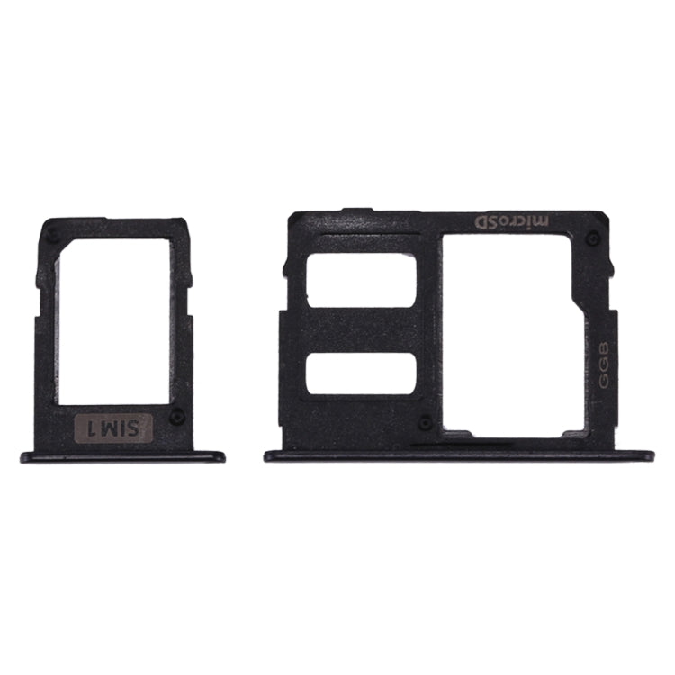 SIM Card Tray + Micro SD Card Tray for Galaxy J3 (2017) Single SIM / J330 & J5 (2017) Single SIM / J530 & J7 (2017) Single SIM / J730 (Black) - free shipping - PMc TechLife - Order now!