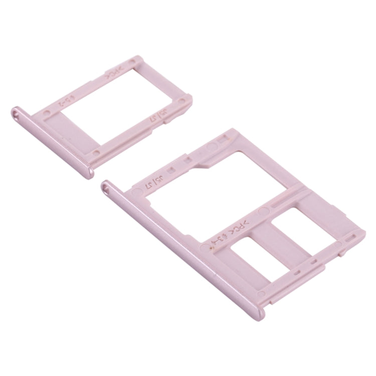 SIM Card Tray + Micro SD Card Tray for Galaxy J3 (2017) Single SIM / J330 & J5 (2017) Single SIM / J530 & J7 (2017) Single SIM / J730 (Rose Gold) - free shipping - PMc TechLife - Order now!
