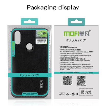 MOFI Shockproof TPU + PC + Cloth Pasted Case for Galaxy Note 9(Black) - Galaxy Phone Cases by MOFI | Online Shopping South Africa | PMC Jewellery