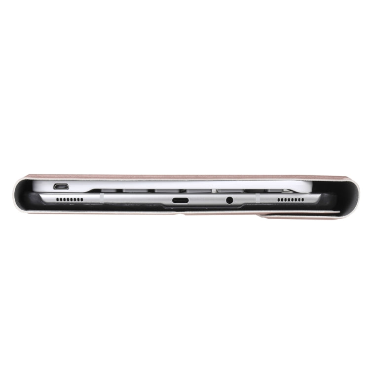 A510 Bluetooth 3.0 Ultra-thin Detachable Bluetooth Keyboard Leather Tablet Case for Samsung Galaxy Tab A 10.1 (2019) T510 / T515, with Pen Slot & Holder (Gold) - Samsung Keyboard by PMC TechLife | Online Shopping South Africa | PMC TechLife