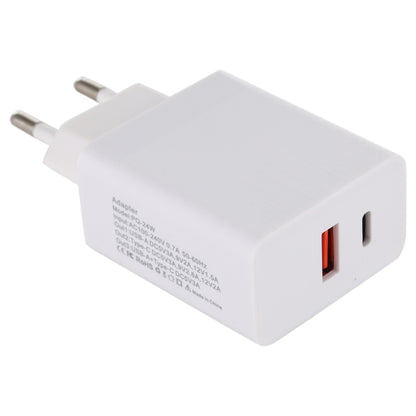 24W PD + QC3.0 Fast Charger Power Adapter Plug Adapter EU Plug - Plug Adaptor by PMC Jewellery | Online Shopping South Africa | PMC Jewellery | Buy Now Pay Later Mobicred