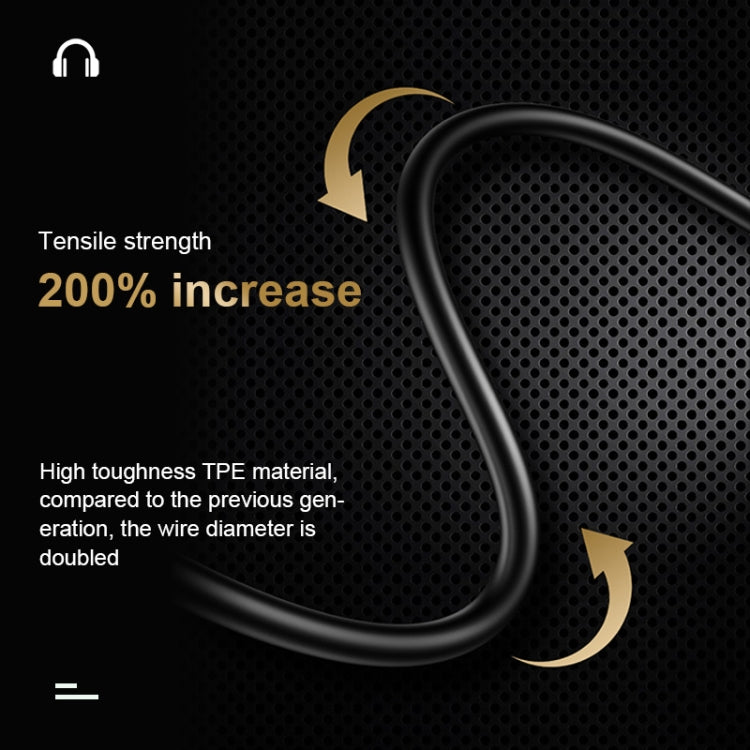 USAMS US-SJ482 EP-43 Wired In Ear USB-C / Type-C Interface Metal Digital HiFi Noise Reduction Earphones with Mic & Digital Chip, Length: 1.2m(Black) - free shipping - PMC TechLife - Order now!
