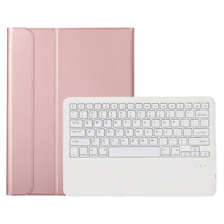 A970 Detachable Bluetooth Keyboard Ultrathin Horizontal Flip Leather Tablet Case for Samsung Galaxy Tab S7 FE T730 / T736 / S7+ T970 / T975 / T976(Gold) - Samsung Keyboard by PMC TechLife | Online Shopping South Africa | PMC TechLife