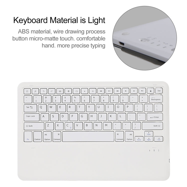 A970 Detachable Bluetooth Keyboard Ultrathin Horizontal Flip Leather Tablet Case for Samsung Galaxy Tab S7 FE T730 / T736 / S7+ T970 / T975 / T976(Gold) - Samsung Keyboard by PMC TechLife | Online Shopping South Africa | PMC TechLife