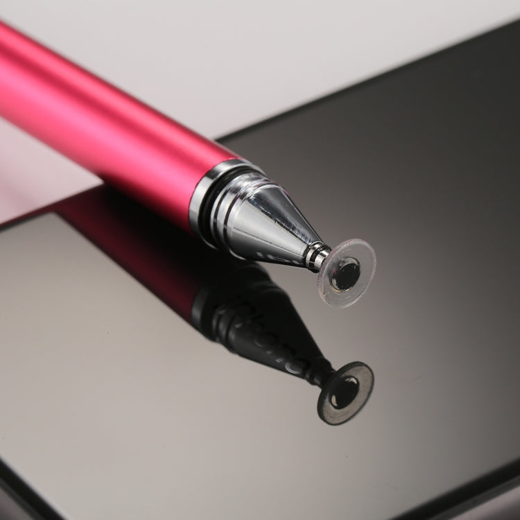 Universal 2 in 1 Multifunction Round Thin Tip Capacitive Touch Screen Stylus Pen, For iPhone, iPad, Samsung, and Other Capacitive Touch Screen Smartphones or Tablet PC(Magenta) - free shipping - PMc TechLife - Order now!