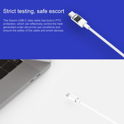 Original Xiaomi USB to USB-C / Type-C Data Cable Normal Version, Cable Length: 1m (White) - USB-C & Type-C Cable by Xiaomi | Online Shopping South Africa | PMC Jewellery | Buy Now Pay Later Mobicred