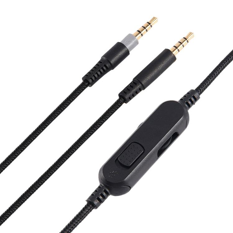 ZS0161 3.5mm Headphone Audio Cable for HyperX Cloud MIX / Cloud Alpha(Black) - Headset Accessories by PMc TechLife | Online Shopping South Africa | PMc TechLife | Buy Now Pay Later Mobicred