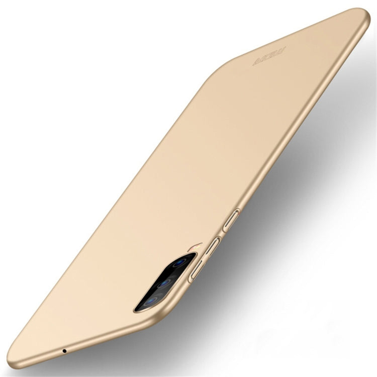 MOFI Frosted PC Ultra-thin Hard Case for Galaxy A70 (Gold) - Galaxy Phone Cases by MOFI | Online Shopping South Africa | PMC Jewellery