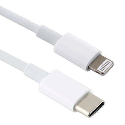 20W 9V/2A 1M USB-C / Type-C to 8 Pin PD Fast Charging Cable for iPhone, iPad, Cable Length: 1m(White) - Normal Style Cable by PMC Jewellery | Online Shopping South Africa | PMC Jewellery | Buy Now Pay Later Mobicred