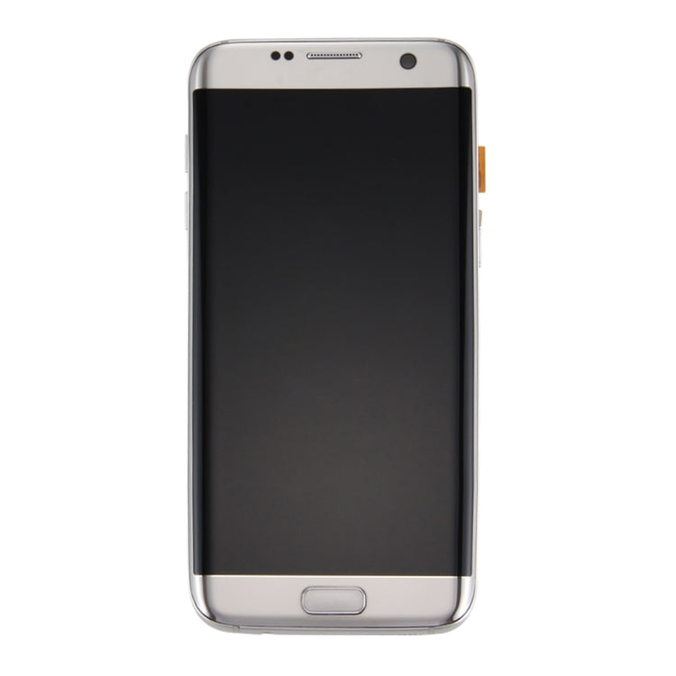 Original LCD Screen and Digitizer Full Assembly with Frame & Charging Port Board & Volume Button & Power Button For Galaxy S7 Edge / G935F(Silver) - free shipping - PMc TechLife - Order now!