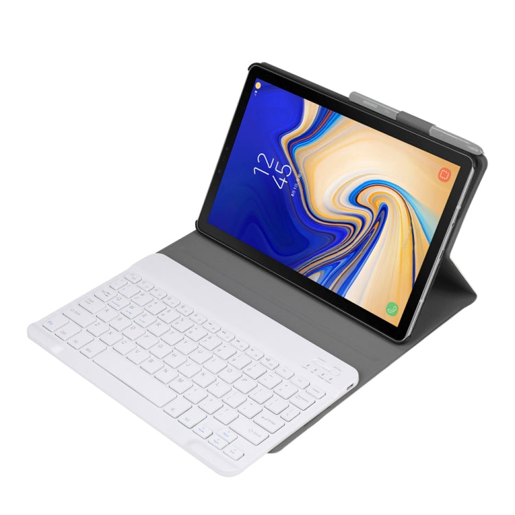 A590 Ultra-thin Detachable Magnetic Bluetooth Keyboard Leather Tablet Case for Galaxy Tab A 10.5 T590 / T595, with Holder(Gold) - Samsung Keyboard by PMC TechLife | Online Shopping South Africa | PMC TechLife | Buy Now Pay Later Mobicred