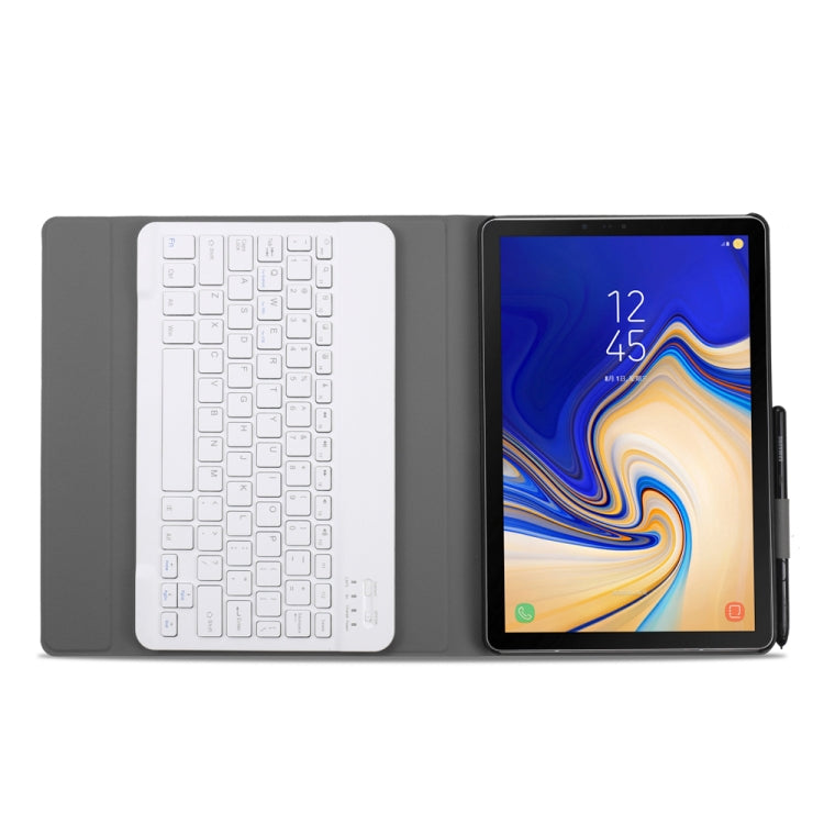A830 Ultra-thin Detachable Bluetooth Keyboard Leather Tablet Case for Galaxy Tab S4 10.5 T830 / T835, with Holder(Rose Gold) - free shipping - PMC TechLife - Order now!