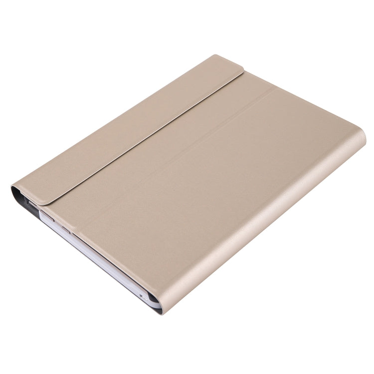 ABS Ultra-thin Split Bluetooth Keyboard Tablet Case for Huawei M5 / C5 10.1 inch, with Bracket Function(Gold) - Huawei Keyboard by PMC TechLife | Online Shopping South Africa | PMC TechLife