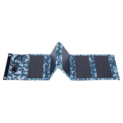 10W Monocrystalline Silicon Foldable Solar Panel Outdoor Charger with 5V Dual USB Ports (Camouflage) - Charger by PMC Jewellery | Online Shopping South Africa | PMC Jewellery | Buy Now Pay Later Mobicred