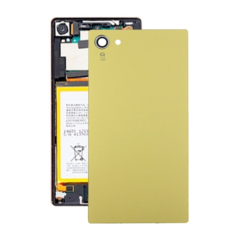 Original Back Battery Cover for Sony Xperia Z5 Compact(Gold) - Back Cover by PMC Jewellery | Online Shopping South Africa | PMC Jewellery | Buy Now Pay Later Mobicred