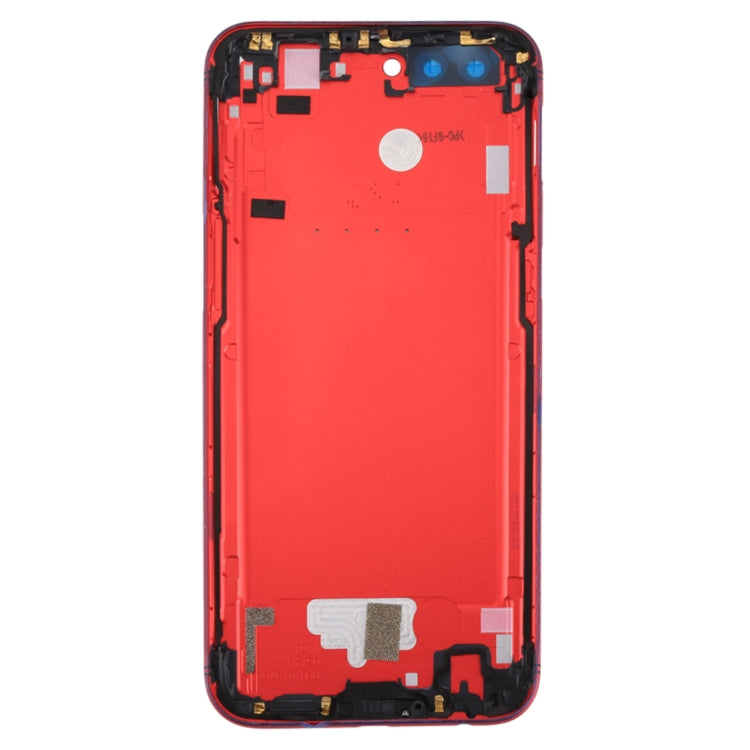 For OPPO R11 Battery Back Cover (Red) - Back Cover by PMC Jewellery | Online Shopping South Africa | PMC Jewellery | Buy Now Pay Later Mobicred