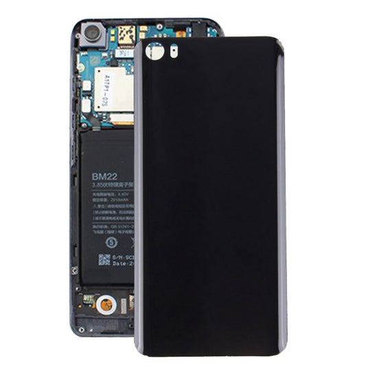 Original Battery Back Cover for Xiaomi Mi 5 (No Bracket)(Black) - Back Cover by PMC Jewellery | Online Shopping South Africa | PMC Jewellery | Buy Now Pay Later Mobicred