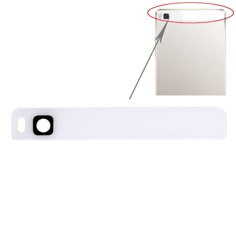 For Huawei P8  Back Camera Lens(White) - Camera by PMC Jewellery | Online Shopping South Africa | PMC Jewellery