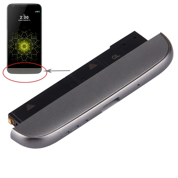 (Charging Dock + Microphone + Speaker Ringer Buzzer) Module for LG G5 / F700S,Kr Version(Grey) - For LG by PMC Jewellery | Online Shopping South Africa | PMC Jewellery | Buy Now Pay Later Mobicred